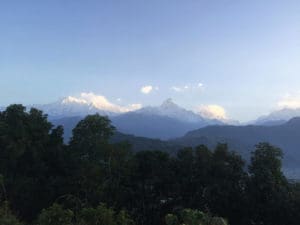view from Dhampus Nepal Around The World Travel